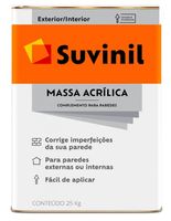 Massa acrílica lata 25kg Massa acrílica lata 25kg