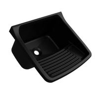 Tanque plástico para apartamento 47x43 preto 22l tq0/