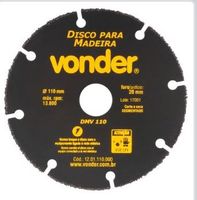 Disco de corte madeira 4.1/2