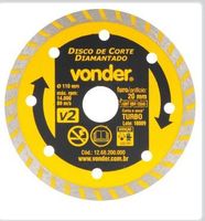 Disco diamantado turbo 110mm v2