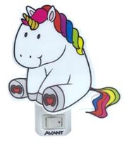 Luminária noturna led unicornio 1w