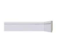 RODAPE C/FRISO 05CM C/2,40M BRANCO LEV52