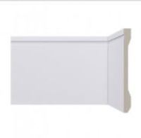 Rodape com friso 15cm com 2,40m branco lev152