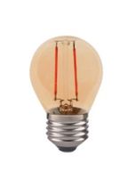 Lâmpada retro filamento led bolinha 2w g45 e27 amb