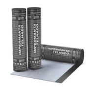 Manta asfaltica alumínio com poliester 3mm rolo 10x1