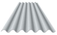 Telha ondulada industrial 1.83x1.10 6mm