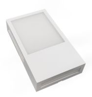 Arandela led cube br6500k 12w bco ip65
