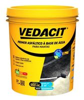 Vedacit primer asfaltico base agua pote 900ml