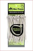 Abraçadeira nylon 100x2,5mm natural com 100