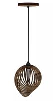 PENDENTE ELYSIUM MINI MDF 23X13CM 1XE27