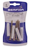 Parafuso com bucha universal bx 06mm c.panela com 4