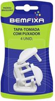 Protetor de tomada com puxador com 4