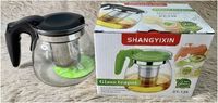 Chaleira de vidro com infusor inox 700ml