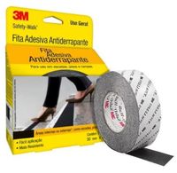 Fita antiderrapante safety 50mmx5m cinza