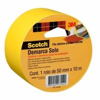 Fita demarcacao 50mmx30m amarela