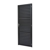 Porta alumínio preto veneziana 210x70 l/esquerdo Porta alumínio preto veneziana 210x70 l/esquerdo
