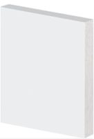 Rodape/alizar liso 10x225cm branco 40010