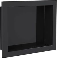 Nicho para banheiro 30x40cm preto vulcano Nicho para banheiro 30x40cm preto vulcano