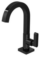 Torneira De Mesa Bica Alta Para Lavatório Soul Black Noir
