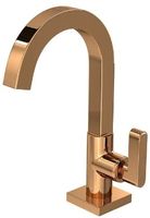 Torneira De Mesa Bica Alta Para Lavatório Soul Red Gold