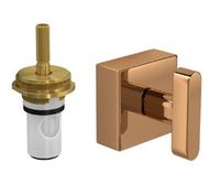 Acabamento soul reg.pressao com mecan.1/2v red gold