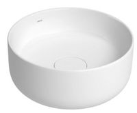 Cuba apoio redonda 30cm branco slim Cuba apoio redonda 30cm branco slim