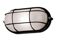 Luminária tartaruga e-27 preta com grade Luminária tartaruga e-27 preta com grade