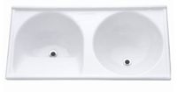 Tanque marmofibra 102x50cm branco