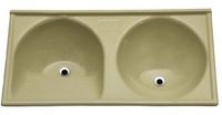 Tanque marmofibra 102x50cm marrom imperial
