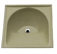 Tanque marmofibra 60x60cm marrom imperial