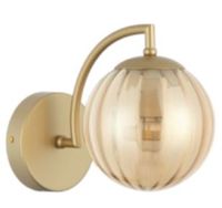 ARANDELA LIZ 1XE27 DOURADO