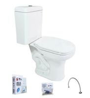 Kit cx acoplada ellen dual c/assento+acessori. bco