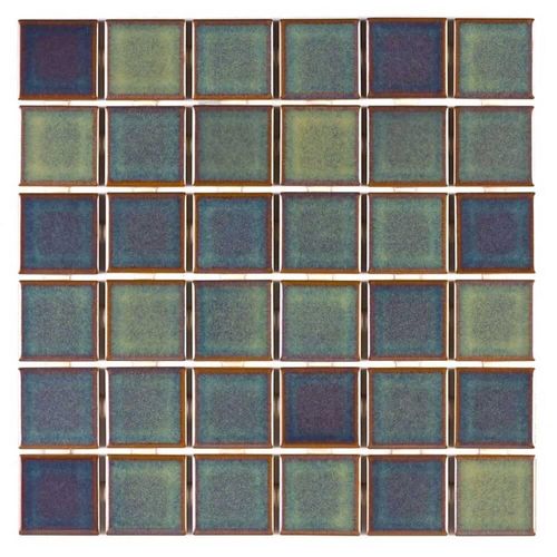 90s stone グリーンエッジ パッチ Pastilha de Porcelana Drop Jade 5x5cm Sg-8407 Atlas