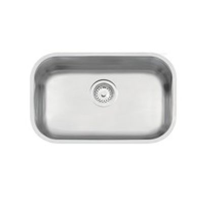 CUBA INOX EMBUTIR LAVINIA RET 47X30X17 AC C/VALV