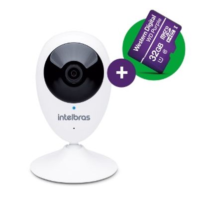 CAMERA DE SEGURANCA WI-FI HD- IC3 C/MICROSD 32GB