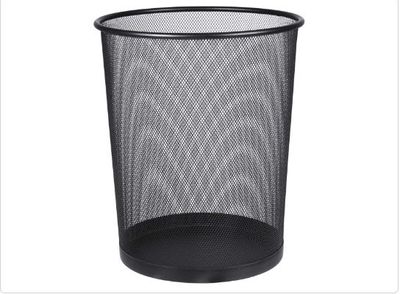 CESTO DE LIXO REDONDO ACO PERFURADO 7,8L KALA