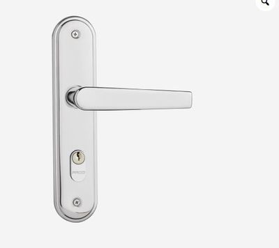Fechadura ZM Concept para Porta Externa – Cromado com Espelho (ESP) 401-40CE
