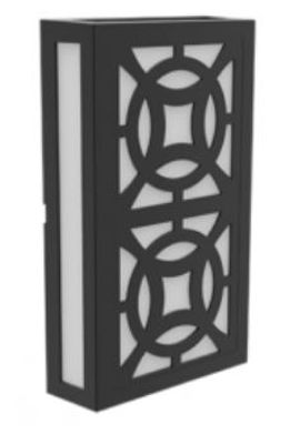 ARANDELA LED COBOGO CIRCOLO PF 12W AM3000K BIV