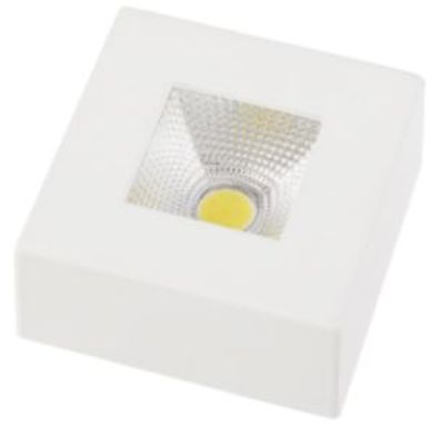 Spot LED Sobrepor Authentic Quadrado 5W Bivolt – Branco Fosco
