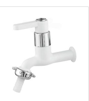 TORNEIRA JARDIM BICO BRANCA PLAST C63 1030