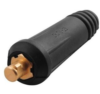Conector Baioneta 9 mm Macho para Cabo de Solda