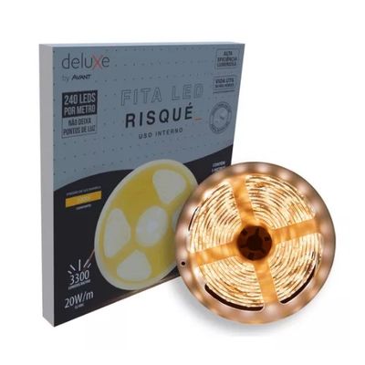 FITA LED RISQUE 3000K 5M 12V