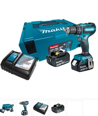 Parafusadeira e Furadeira de Impacto a Bateria 18V Parafusadeira e Furadeira de Impacto a Bateria 18V