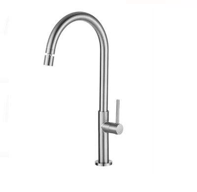 TORNEIRA COZ MESA ALTA C/AREJADOR INOX 3283