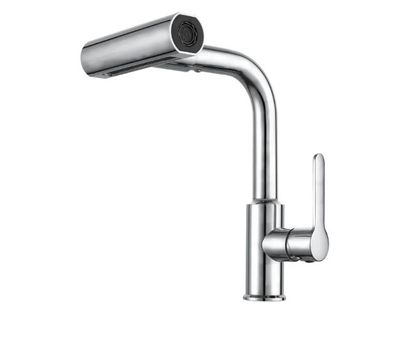 TORNEIRA COZ/LAV TRIPLA MESA ALTA ACO INOX 3284