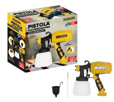 Pistola Pulverizadora com Compressor 420 W 127 Volts