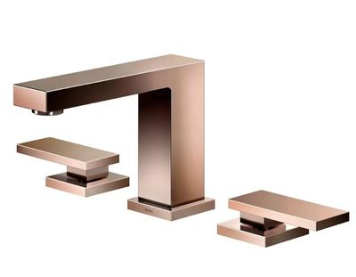 MISTURADOR LAVATORIO MESA NEW EDGE COBRE POLIDO