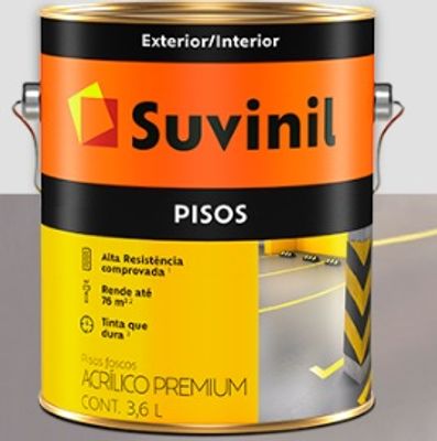SUVINIL TINTA PISO FO AMARELO DEMARC 3,6 LTS