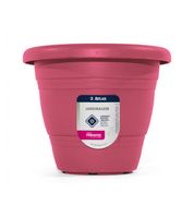Vaso Atlas Redondo Jardim Plástico Brd 22cm Rf- Pr6043-3