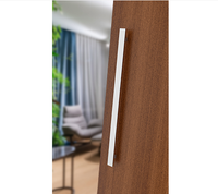 Puxador De Alumínio Duplo Reto Barra Cromado 80cm 656404 União